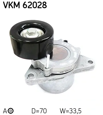 Reguladora de tensão da correia de transmissão VKM62028 SKF