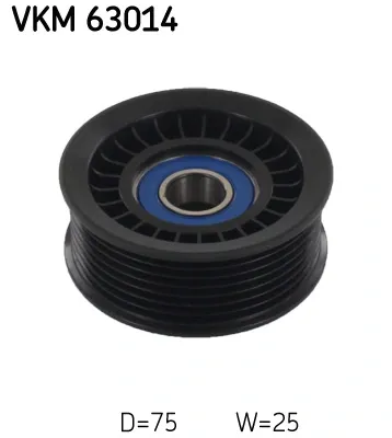 Rolo de reguladora de tensão da correia de transmissão VKM63014 SKF