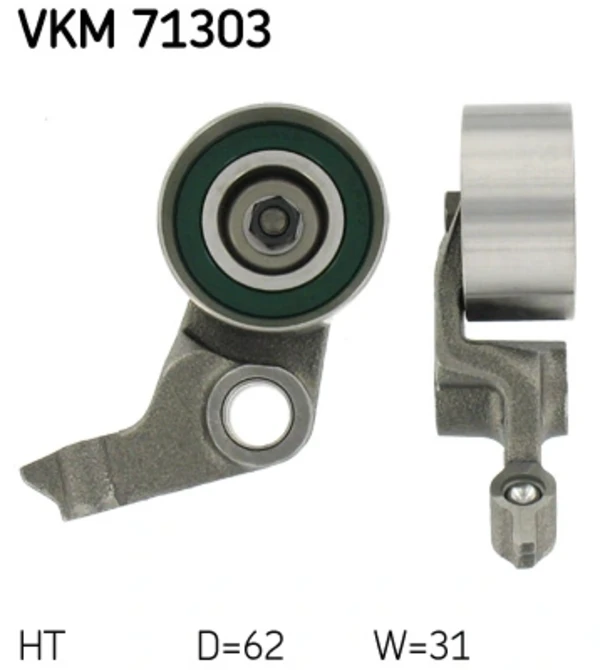 VKM 71303 SKF rolo de reguladora de tensão da correia do mecanismo de distribuição de gás