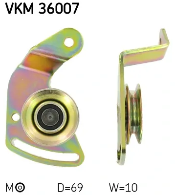 Rolo de reguladora de tensão da correia de transmissão VKM36007 SKF