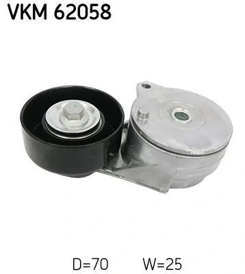 Reguladora de tensão da correia de transmissão VKM62058 SKF