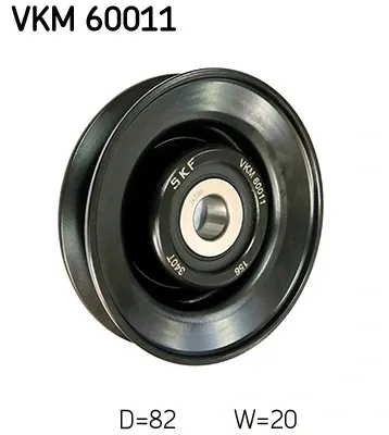 Rolo de reguladora de tensão da correia de transmissão VKM60011 SKF