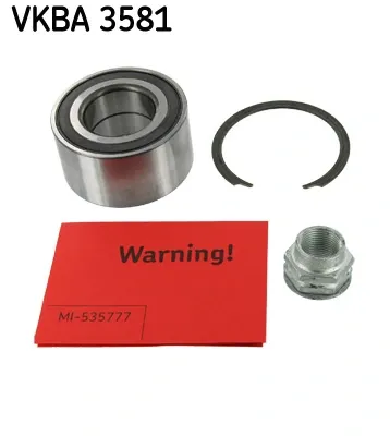 Rolamento de cubo dianteiro VKBA3581 SKF