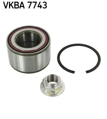 Rolamento de cubo dianteiro VKBA7743 SKF