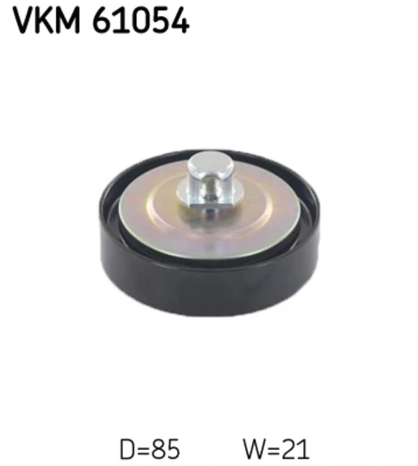 VKM61054 SKF rolo parasita da correia de transmissão