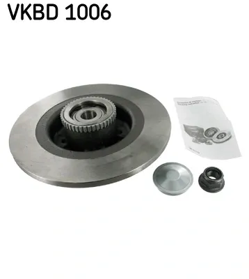 Disco do freio traseiro VKBD1006 SKF