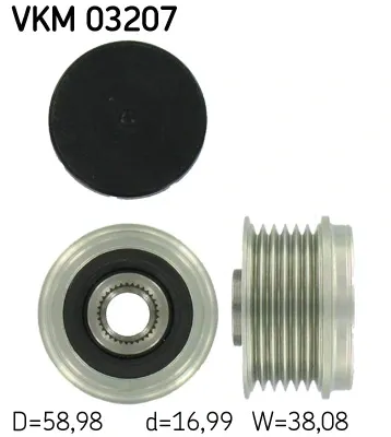 Polia do gerador Fiat 500 312