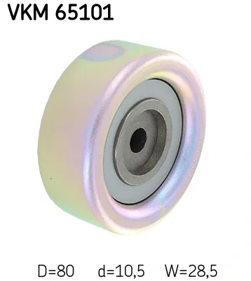 Rolo parasita da correia de transmissão VKM65101 SKF