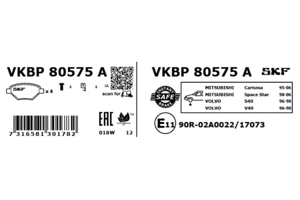 VKBP80575A SKF