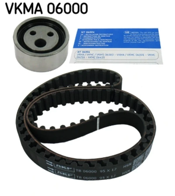 VKMA 06000 SKF correia do mecanismo de distribuição de gás, kit