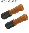 Pára-choque (grade de proteção) de amortecedor traseiro + bota de proteção Volkswagen Polo 3 6N2