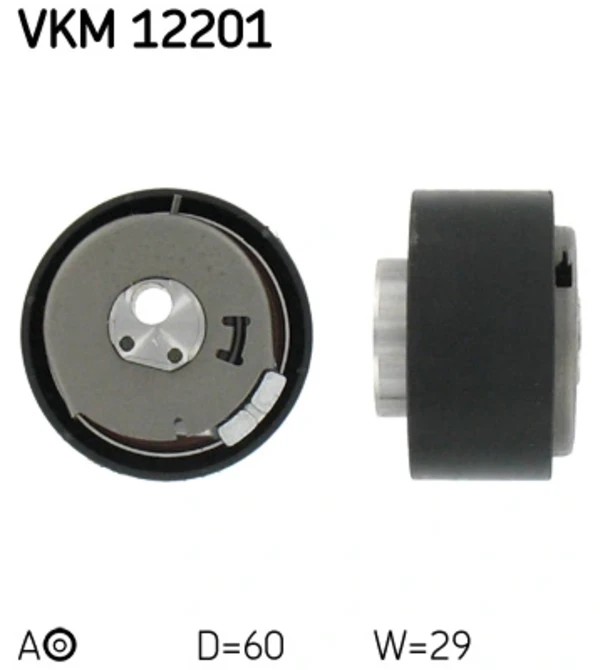 VKM12201 SKF rolo de reguladora de tensão da correia do mecanismo de distribuição de gás
