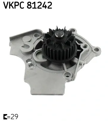 Bomba de água (bomba) de esfriamento VKPC81242 SKF