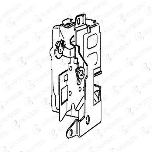 Fecho da porta dianteira esquerda Iveco Daily III