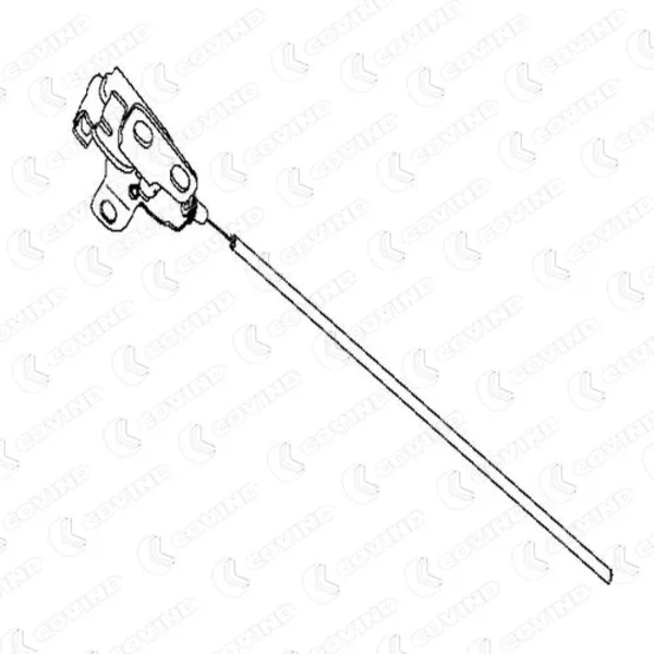 Fecho superior da porta traseira esquerda batente D06150 Covind