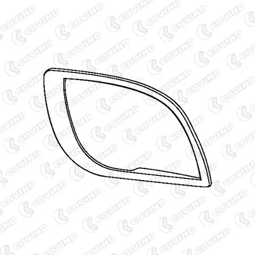 Moldura da luz direita 2011377 DAF