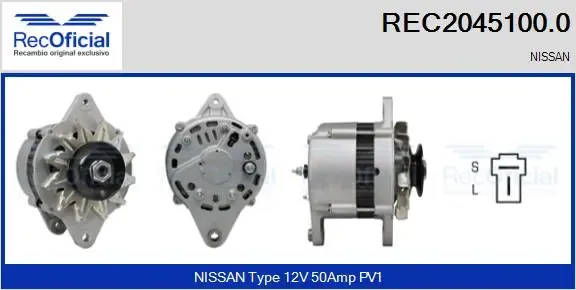 Gerador REC20451000 Recoficial