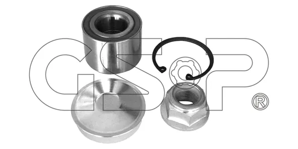 Rolamento de cubo traseiro GK3525 GSP