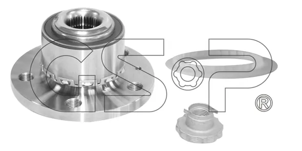 Cubo dianteiro 9336001K GSP