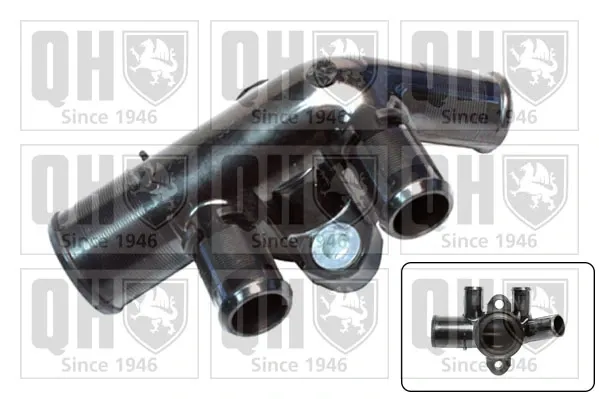 Flange do sistema de esfriamento (união em T) QTH816CF QUINTON HAZELL