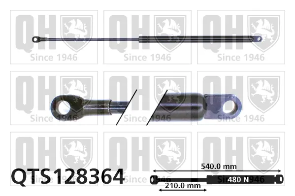 Amortecedor de tampa de porta-malas (de 3ª/5ª porta traseira) Volkswagen Passat B2