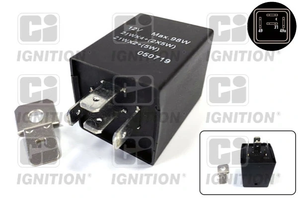 Relê de pisca-pisca para Fiat Panda (141A)