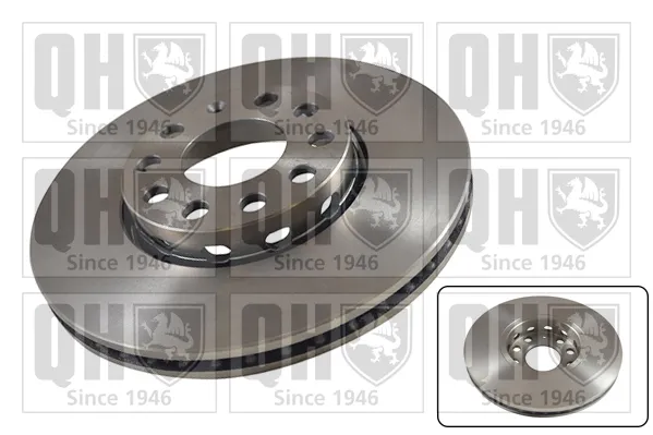 Disco do freio dianteiro BDC5471 QUINTON HAZELL
