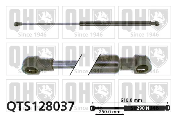 Amortecedor de tampa de porta-malas (de 3ª/5ª porta traseira) Renault 18 135