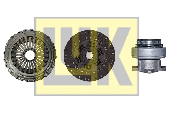 Kit de embraiagem (3 peças) 643320700 LUK