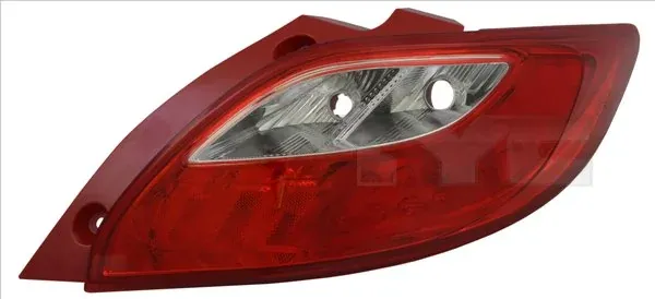 Lanterna traseira direita D65151170D Mazda