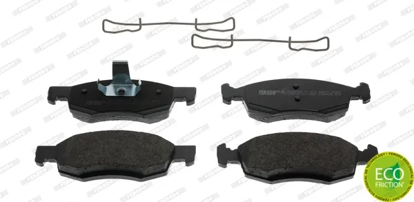 Sapatas do freio dianteiras de disco FDB4035 Ferodo