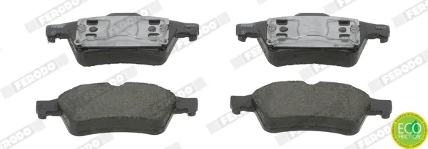 Sapatas do freio traseiras de disco FDB1540 Ferodo