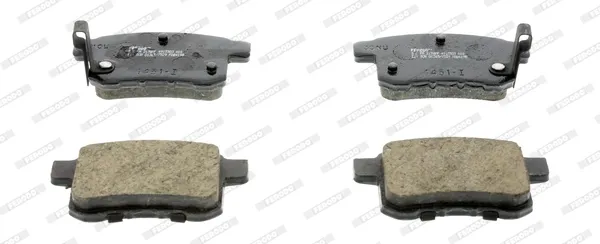 Sapatas do freio traseiras de disco FDB4198 Ferodo