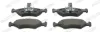 Sapatas do freio dianteiras de disco Ford Sierra 2 GBG, GB4