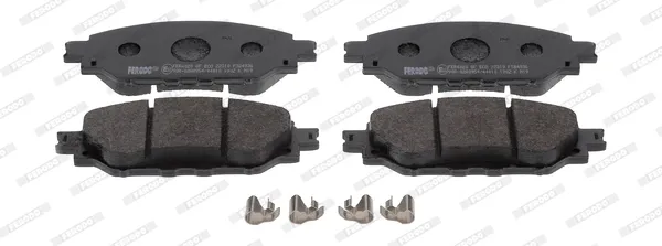 Sapatas do freio dianteiras de disco Toyota Hilux GUN12, GUN13