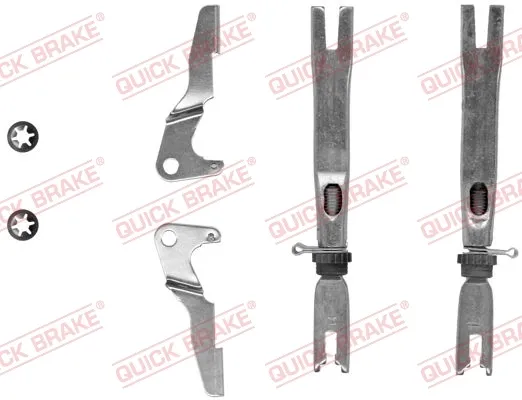Kit de reparação de cilindro do freio traseiro (barra de acoplamento "soldado") 10253010 Quick Brake