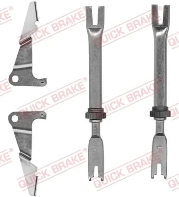 Mecanismo de aproximação (de auto-aproximação) das sapatas de tambor (kit de reparação levadiça) Renault 21 L48