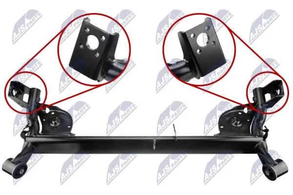 Viga de suspensão traseira (plataforma veicular) ZRZRE016 NTY