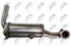 Filtro de partículas do sistema dos gases de escape Fiat 500 312