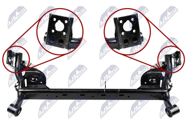 Viga de suspensão traseira (plataforma veicular) para Renault LOGAN 