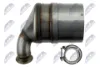 Filtro de partículas do sistema dos gases de escape MINI Cooper R56