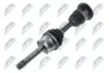 Bota de proteção externa de junta homocinética do semieixo dianteiro Nissan Pathfinder R50