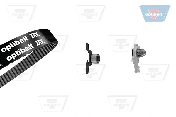 Correia do mecanismo de distribuição de gás, kit KT1009W1 Optibelt