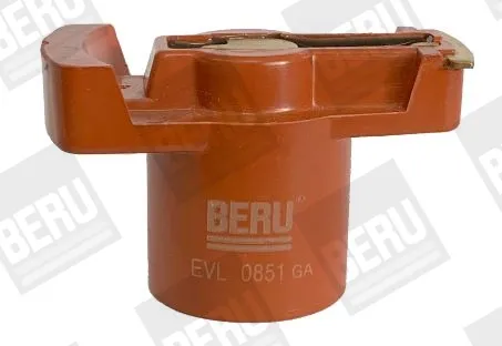 Slider (rotor) de distribuidor de ignição, distribuidor EVL0851 Beru