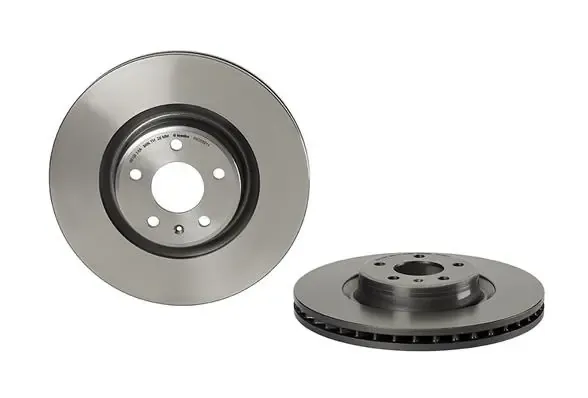 Disco do freio dianteiro 09D05911 Brembo