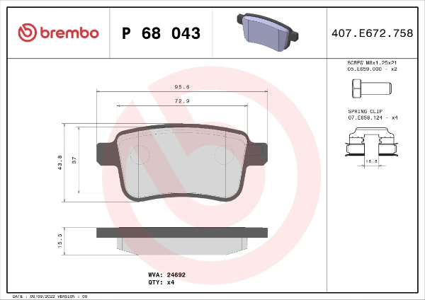 P68043 Brembo