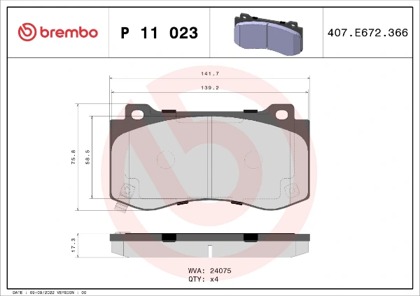 P11023 Brembo