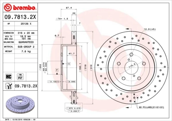 0978132X Brembo