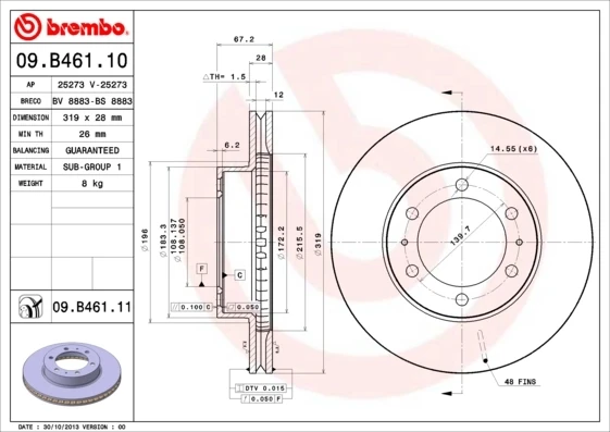 09B46111 Brembo