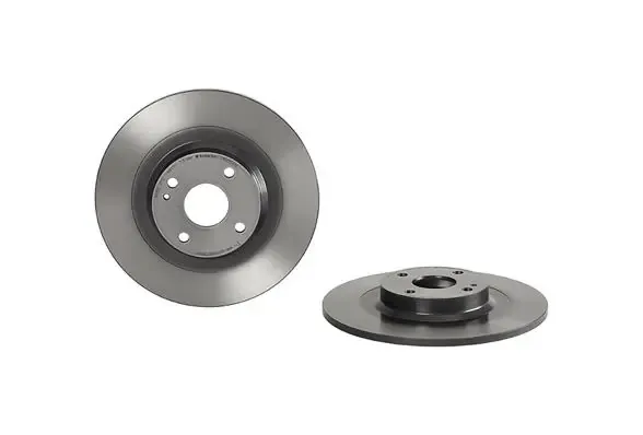 Disco do freio traseiro 08D22411 Brembo